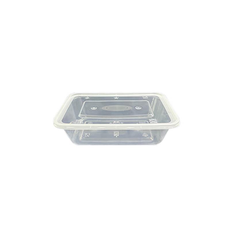 650ml Rectangular Disposable Takeout Food Container