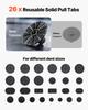 Dent Puller Kit, 61 PCS Paintless Dent Removal Kit with Golden Lifter, Slide Hammer T-Bar, Glue Gun, Auto Body Hail Damage Repair Remover Tools for