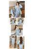 Pure Desire Women's 3-Piece Pajama Set: Long Sleeve, Spring/Autumn Cotton, Padded Camisole, Sexy Homewear