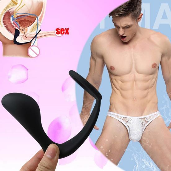 Masturbator Masturbation Butt Anal Plug Silicone Men Sex Toy Gift Comfortable