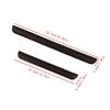 4pcs PVC Rubber Car Door Sill Scuff Covers Anti-scratch Adhesive Plate Autos Step Protector Universal Car Accessories