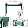 Foldable Gardening Bench with Tool Bag Garden Kneeler Seat EVA Foam Pad for Kneeling and Sitting Gardening Gifts for Women Men