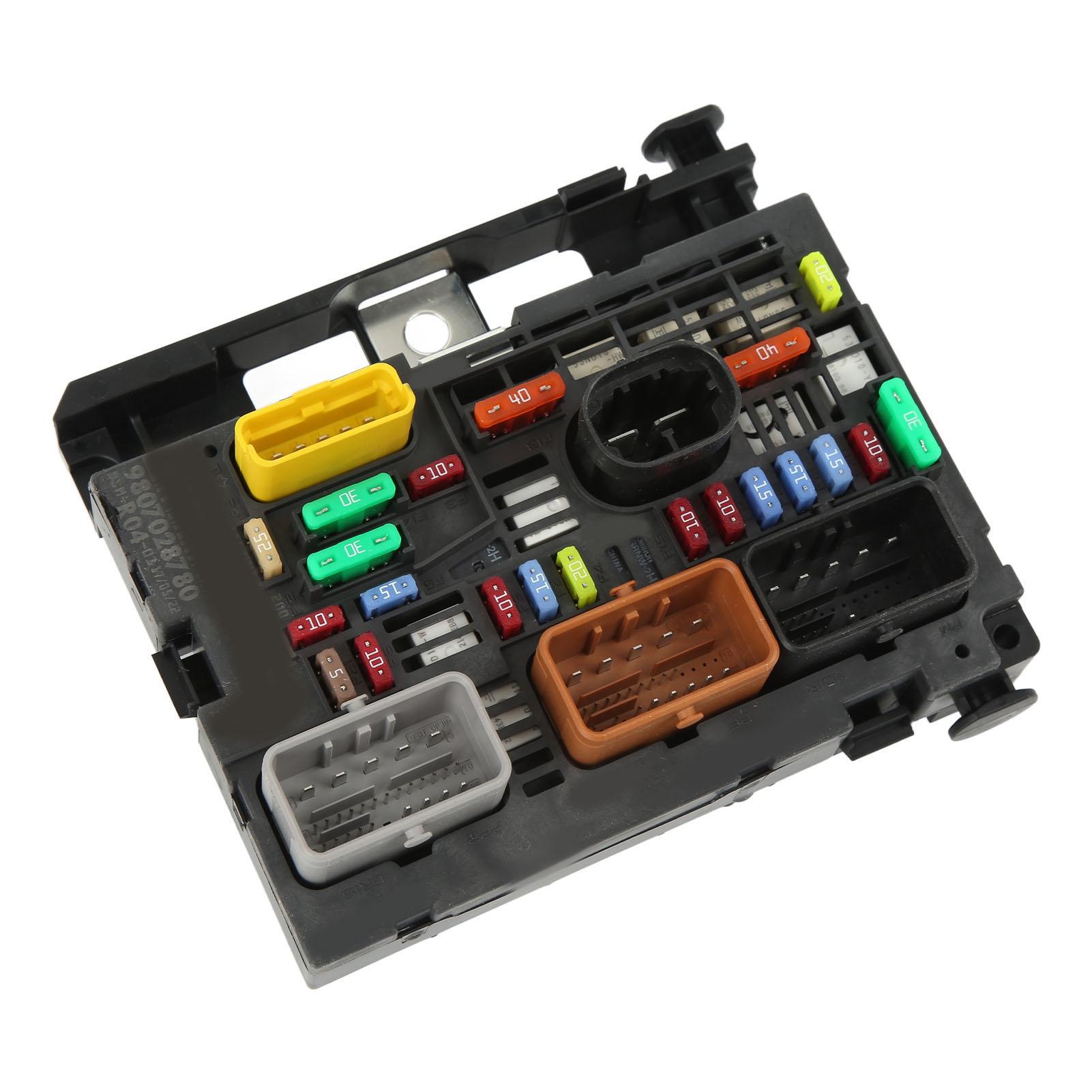 

Блок предохранителей двигателя 9807028780 Блок управления под капотом Замена блока предохранителей для Peugeot 308CC 607 807 1007 207