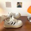 Casual niche board shoes women's 2025 autumn versatile retro Hong Kong style ins tide college style sports shoes platform