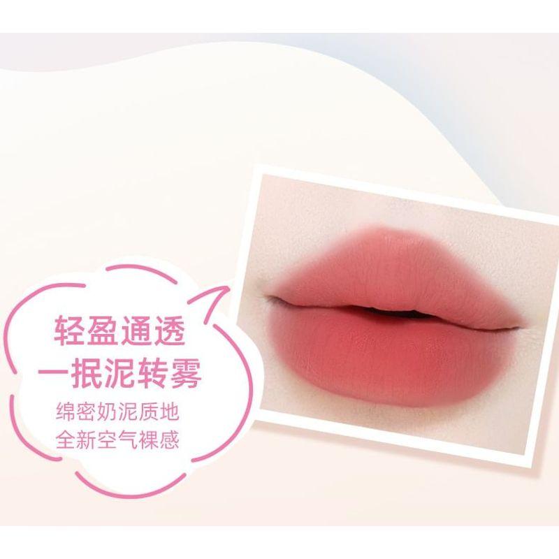 NEU - Samtiger Nebel Baumwollgefühl Lippen-Schlamm - 6 Farben
