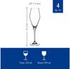 Champagne Glasses Villeroy & Boch La Divina, 4 Pcs. (1136678131)