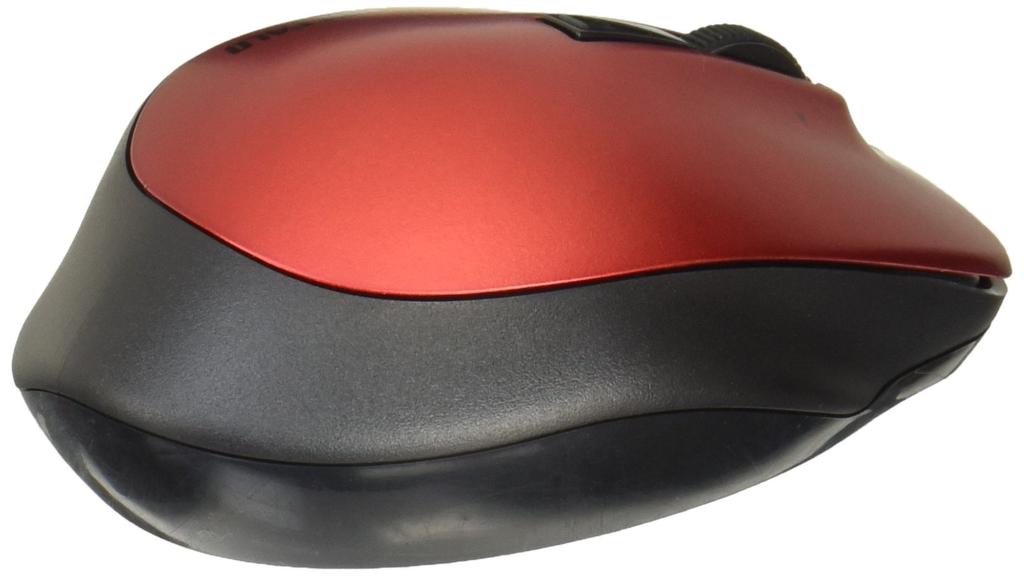 Buffalo Bluetooth BlueLED Premium Fit BSMBB505SRD Mouse, Small, Red,