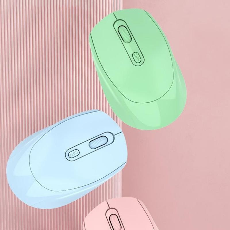 Mouse Wireless USB Ricaricabile Bluetooth Silenzioso 2.4G Mouse da Gioco Ergonomico per Macbook Notebook PC Laptop Ufficio
