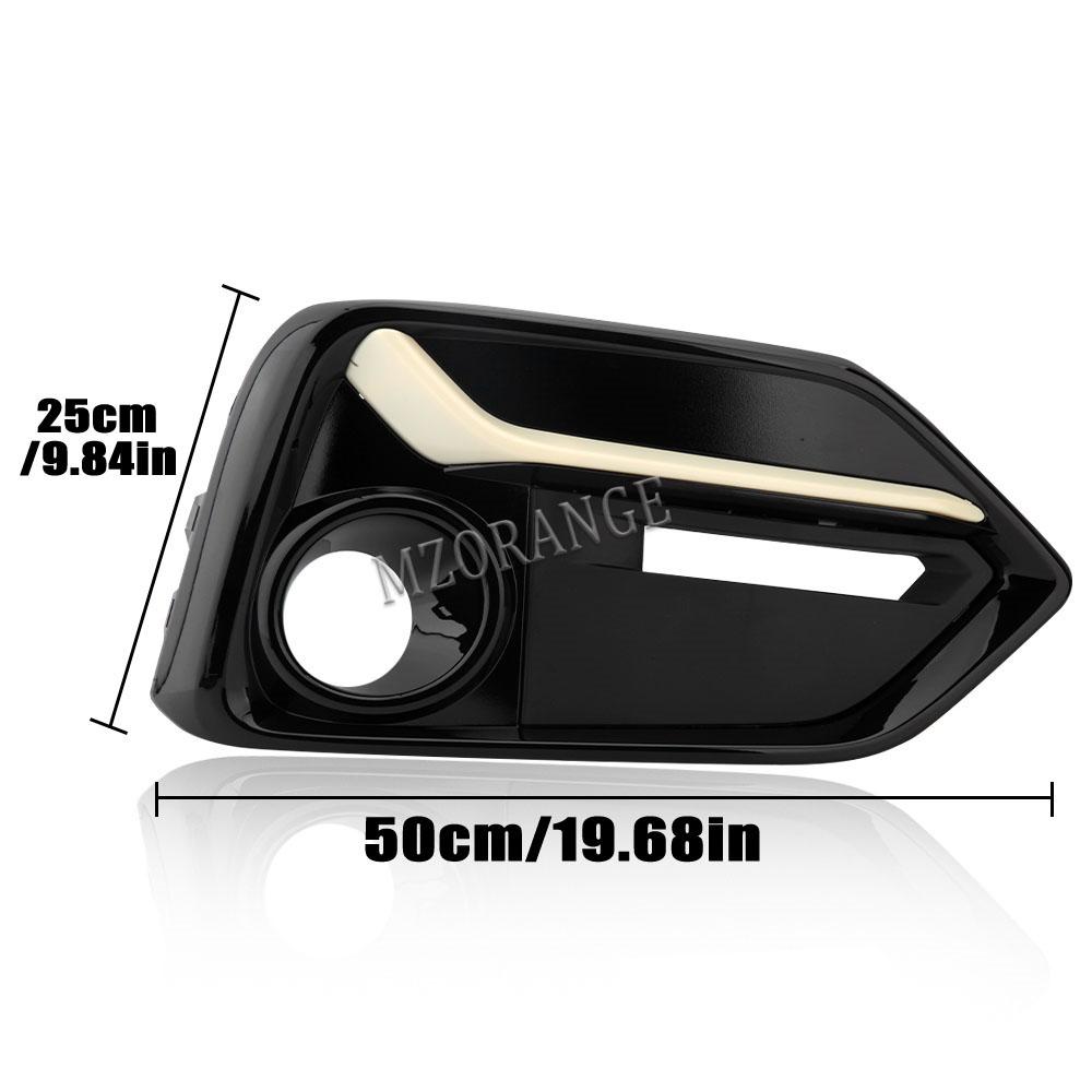 Car Fog Light Cover For Honda Civic 5 Door Hatchback Models 2016 2017 2018    71113-TGG-A50 Foglamp Frame Foglights