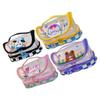 Pencil Bag Cartoon Style Large Capacity Plastic  Clear PVC Portable Large Pencil Case for Stud