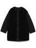 Ray Beams Women's Quilted Reversible Coat, Black 1