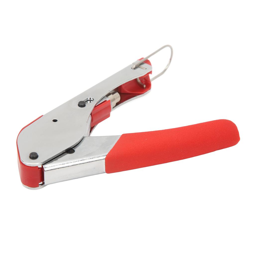 Coax Cable Crimper Tool Kit Coaxial Compression Set with 1 Stripper 10 Set F Type RG6 Connectors