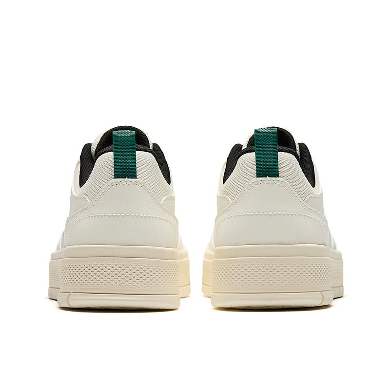 Anta Lightweight Versatile Sneakers Men Sneakers Ivory-White Sand-Gray Peacock-Green 912518004-4