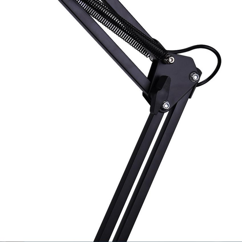 Foldable LED Magnifying Desk Lamp for Eye Protection, Reading, Nail Art, Tattoo, and Repair Work