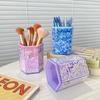 Kreativer Schaumstoff Stifthalter Mäppchen Schreibtisch Schreibwaren Organizer Make-up Pinsel Aufbewahrungsbehälter Acryl Stil Ornamente Dekoration