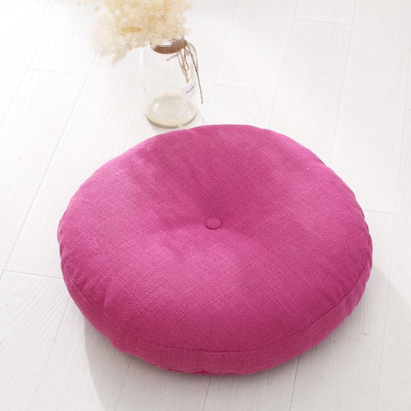 Washable Japanese-Style Thick Linen Tatami Floor Cushion for Living Room