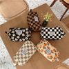 Women Corduroy Retro Portable Toiletries Storage Wallet Cosmetic Bags