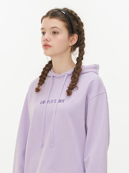 L.P.C E/Slogan Hoodie