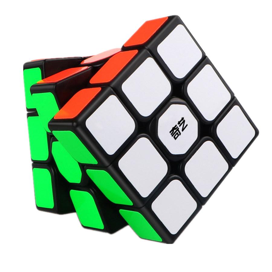 Qiyi Sailing W 3X3X3 Speed Magic Cube Black Sticker Professional 3X3 Cube Puzzle Educational Home Games For Children Gift
