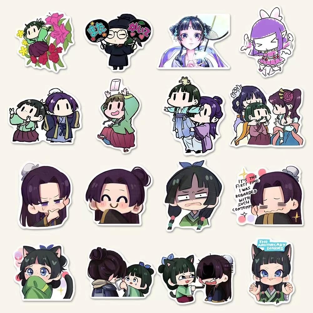 Sticker Set from Popular Characters from the and Perfect for DIY and Perfect for Waterproof and Decorative Stickers for Cell and DIY 64-Piece "The
