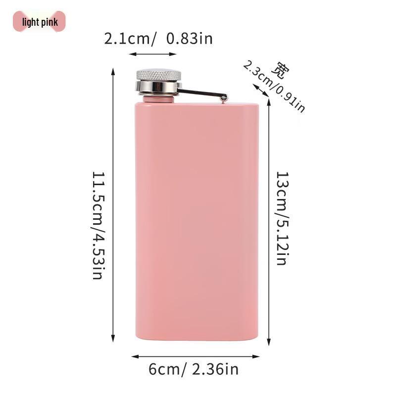 Portable Mini Stainless Steel Hip Flask