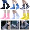 Couvre-chaussures Épaissis Couvre-bottes pour Adultes Enfants Avec Semelles Antidérapantes Fermeture à Boucle Réglable Bottines Réutilisables Sur-chaussures