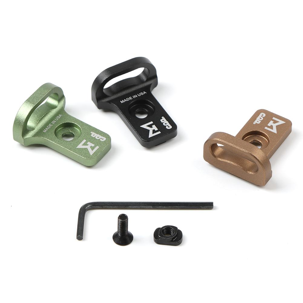 Tactical RSA GBB QD Slings Swivel Ring Mount MLOK Stud Adapter 20mm Rail Airsoft Rifle Hunting Buckle Clip Accessories AR15 AK47