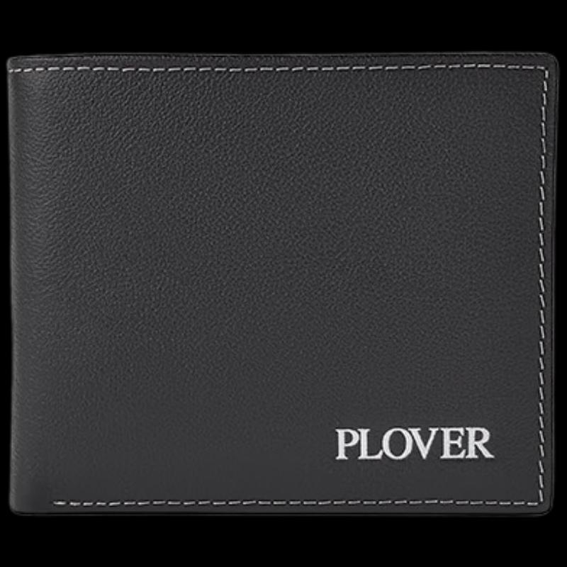 Мужской кожаный бифолд-кошелек PLOVER