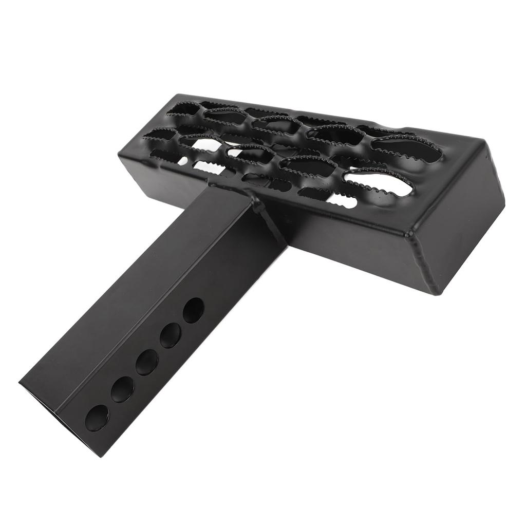 Anhängerkupplung Stufe Abschlepphaken Stufe für Alle und Hintere Receiver Anhängerkupplung Halterung für Einfachen Zugang zur Ladefläche des LKW 600 Pfund Tragfähigkeit Stahl Pulverbeschichtet mit Anhängerkupplungsstift