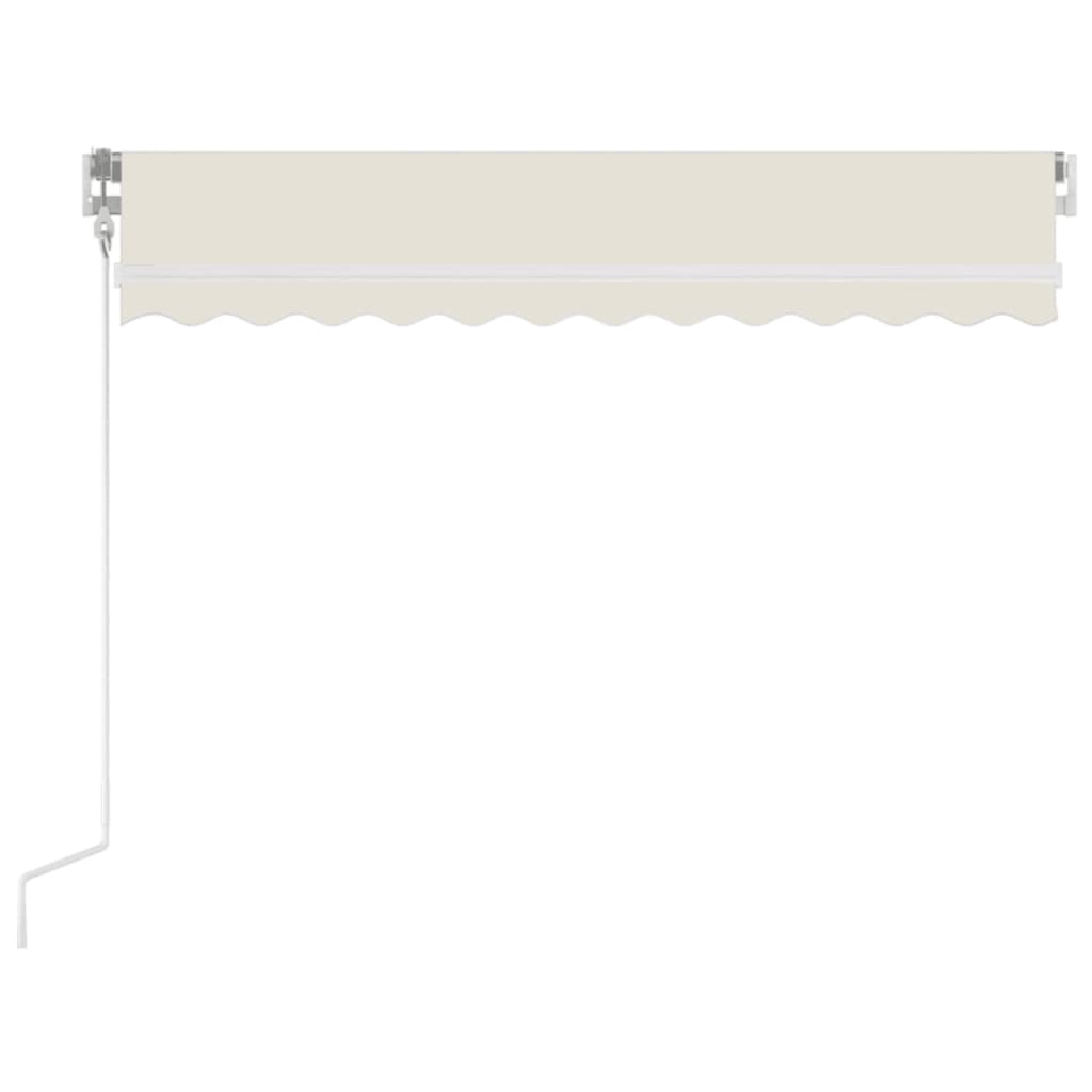 Manual Retractable Awning 350x250 Cm Cream