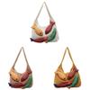Cotton Large Capacity Tote Bag For Women With Open Top And Inner Card Pocket For Daily Use