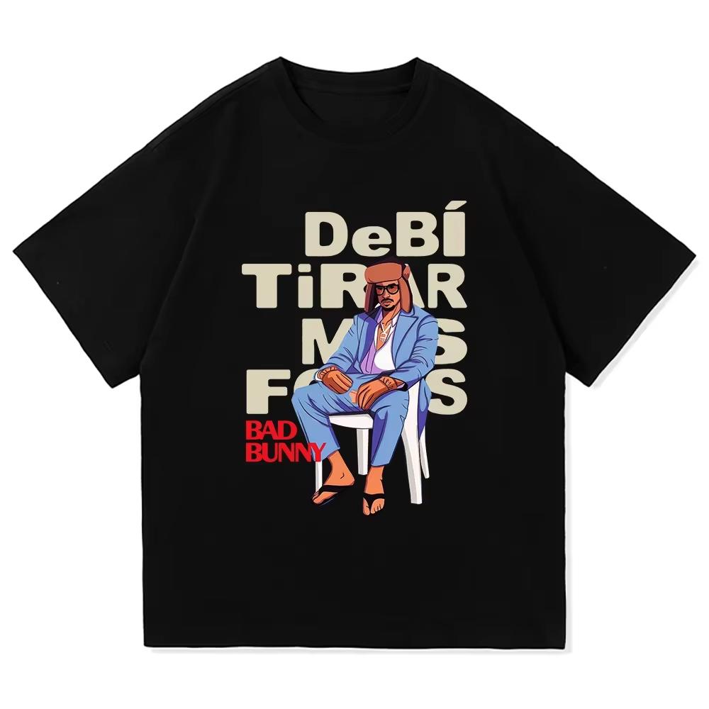T Shirt 2025 Fashion Women Vintage Funny Frog Debí Tirar Más Fotos T-Shirt DeBÍ TiRAR MáS FOToS Tees Shirts