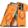 For Redmi 13 Case Redmi 13 5G Cover Redmi 13 Pro 4G New Armor Case Slide Lens Protect Magnetic Ring Holder Cover