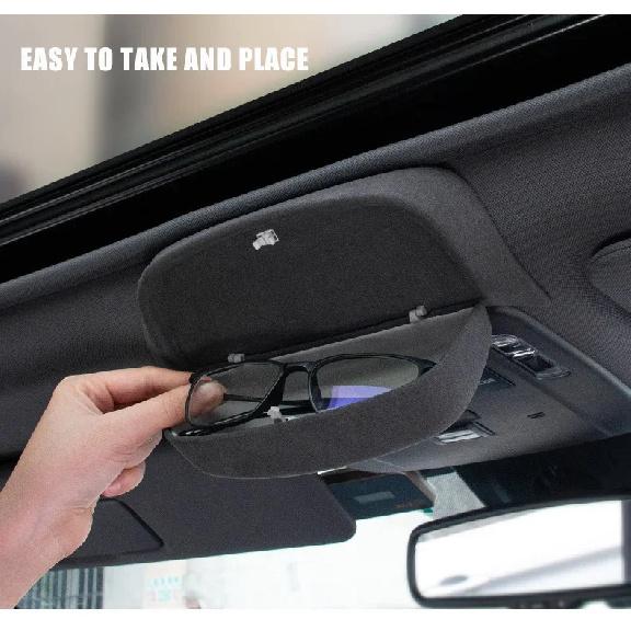 New Car Glasses Holder Case Sunglasses Glasses Storage Box for Toyota Sienna 2021-2024 Auto Interior Accessories