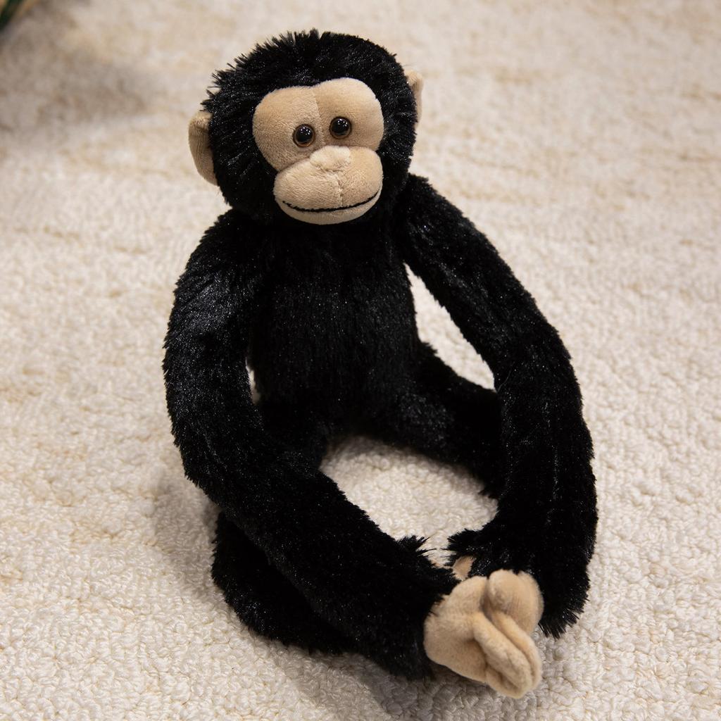Mother and son chimpanzee doll plush toy little monkey sloth doll girl company soothing doll