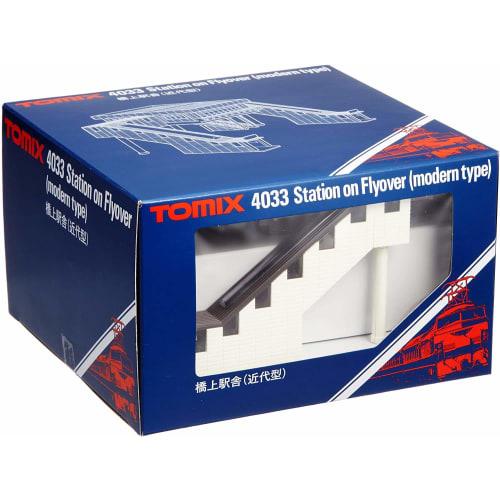 TOMYTEC TOMIX N Gauge Overpass Station, Modern Style 4033, Railway Model Supplies