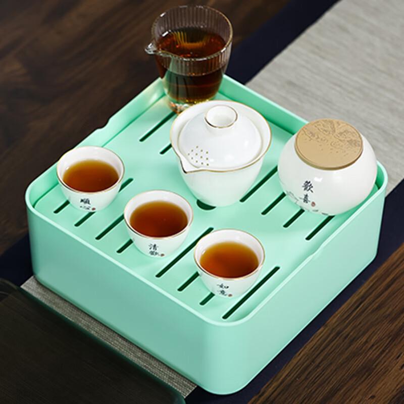 Wanchunhe Chinese Ceramic Travel Tea Set