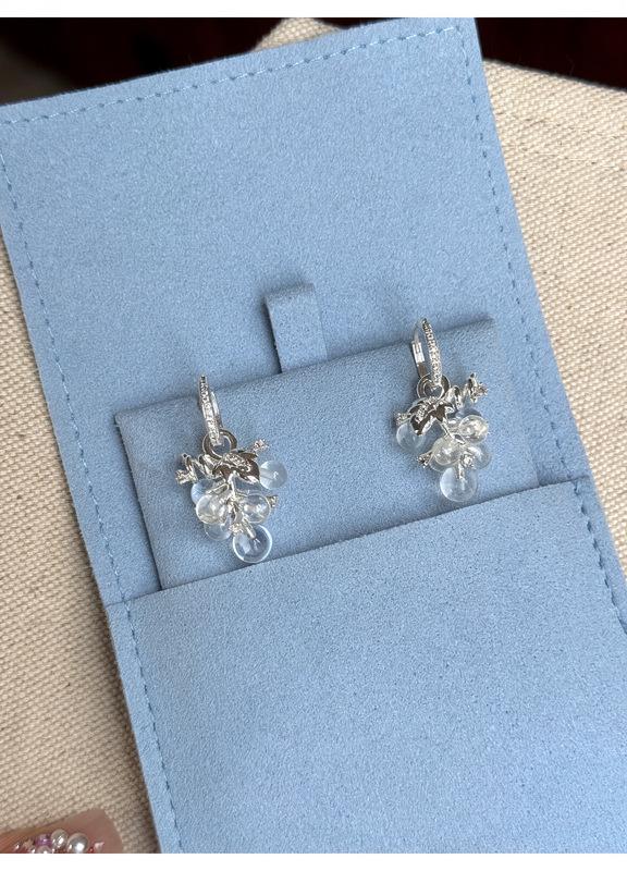 Elegant Summer Dew Grape Hoop Earrings - Unique, High-End, Stunning Design (2026)