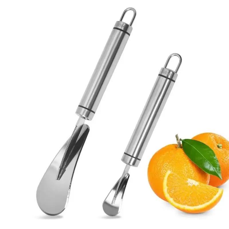 Stainless Steel Pomelo Opener Orange Stripper Peeler Fruit Grapefruit Opener Cutter Kitchen Tools Practical Cutting Tools