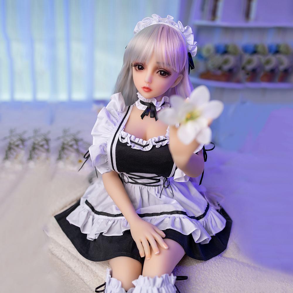 Kvadratelement for hele kroppen 80 cm 3D Silikon Sex Doll TPE Realistic Ass Anal Vagina Sexleketøy for voksen