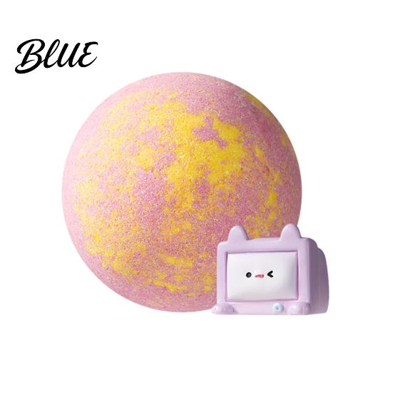 Spa Bath Ball Salt with Surprise Toy Inside Fruity Floral Plants Extract Handmade Natural Sea Bubble Women Men SPA Gift