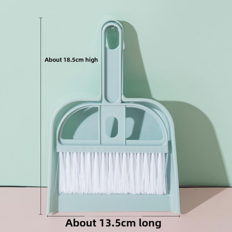 

Pet Cleaning Supplies Set: Dustpan, Small Broom, Candy-colored Broom, Pet Cleaning Tools, Toilet Bowl синий