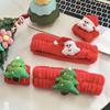 Soft Warm Santa Claus Headband Joyful Christmas Tree Wristband Creative Hairband Home Party Supplies Hair Accessories