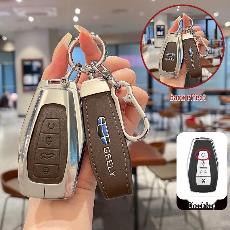 Key Cover for Geely Emgrand, Xingrui, Xingyue L, Binrui, Cool, Boyue, Binyue, and GS Models