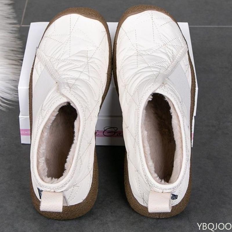 Fashion Winter new Fashionable versatile Women's Shoes Comfortable Warm Women's Snow Boots Non-slip Thick Velvet shoes Casual Sneaker