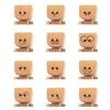 Swaying Wooden Figure Car Vents Clip Diffuser Home Office Decoration