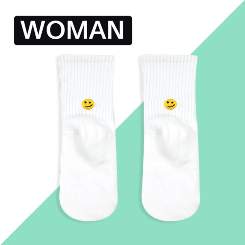 Small Feet Smile Point Socks ivory