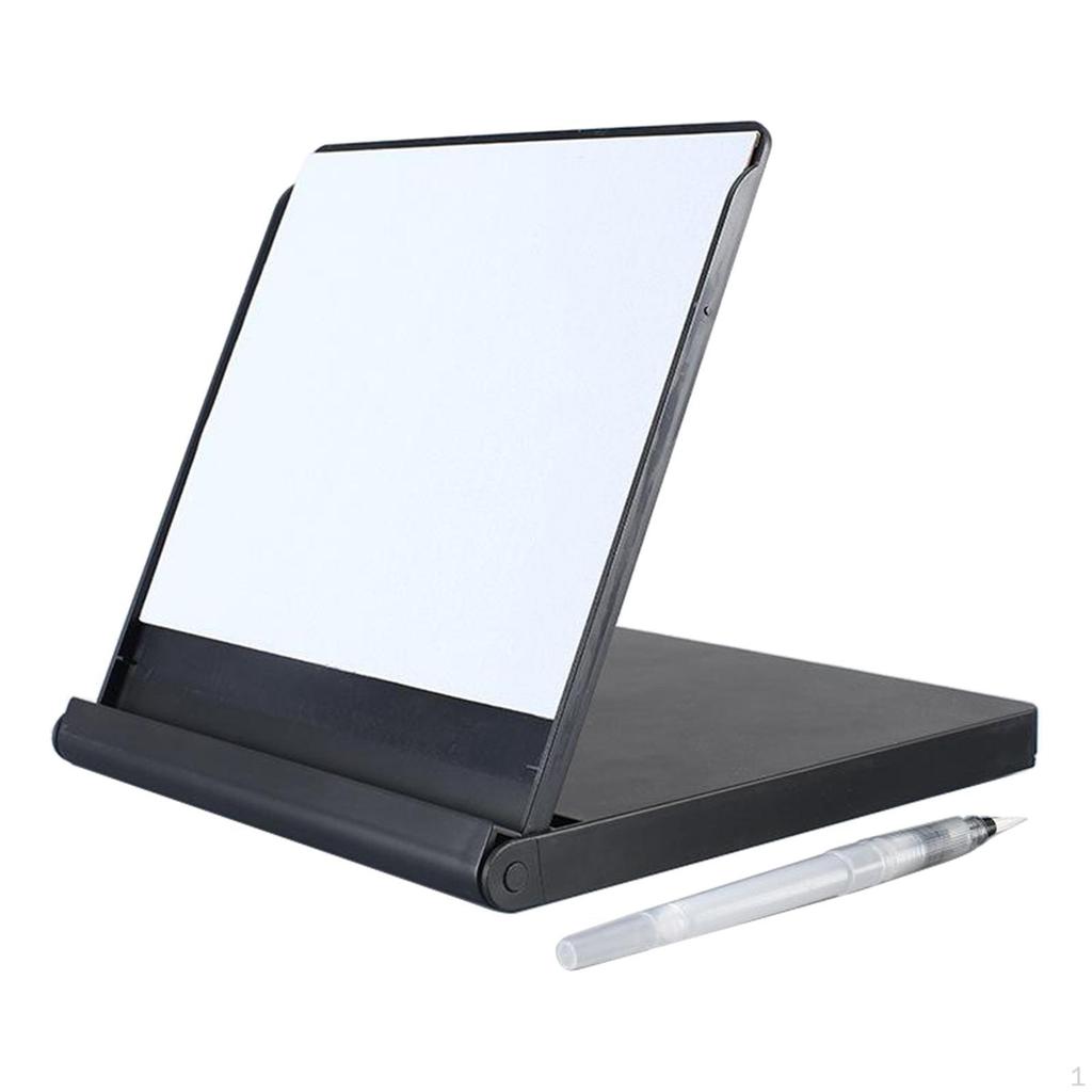 Artistic Watercolor Tool Set with Fine Brush/ Compact Sketching Board for Outdoor Creativity