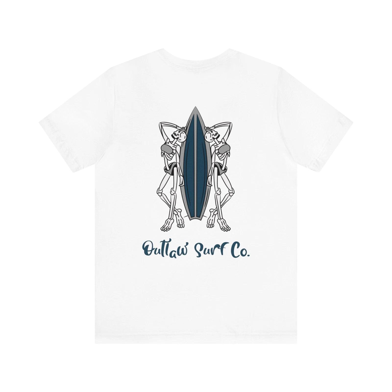 Outlaw Surf Skeleton Babes T-Shirt 2XL