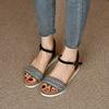 Fashion Women Light Wedges Sandals Female Fashion Platform Shoes Ladies Flat Casual Beach Outdoor Sandalias Mujer 2024 Womens Shoes